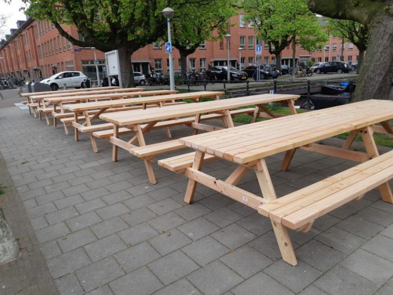 PICKNICKTAFEL picknickbank duurzaam douglas hout Alles Robuust