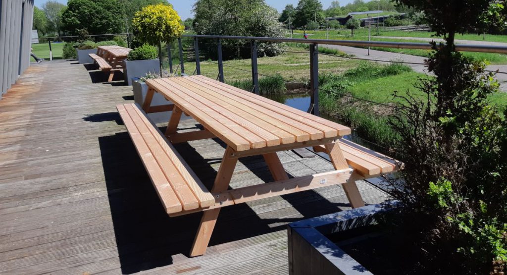 PICKNICKTAFEL picknickbank duurzaam douglas hout Alles Robuust